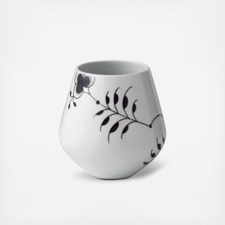 Black Fluted Mega Vase