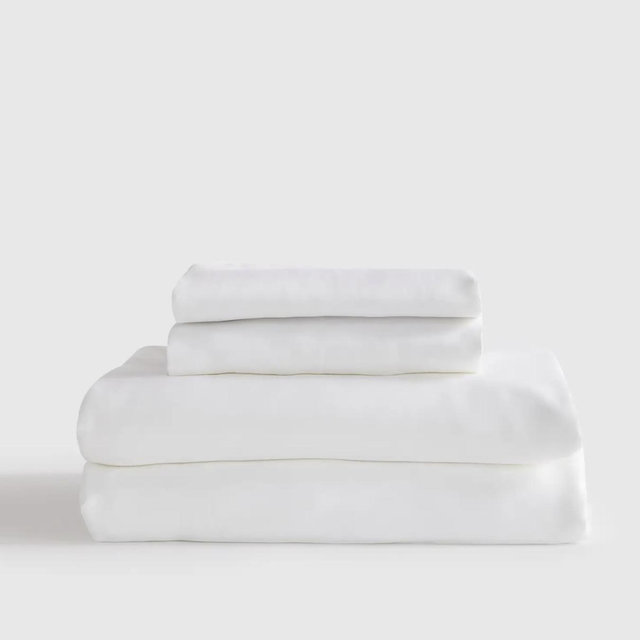 Bamboo Sheet Set - White, Queen