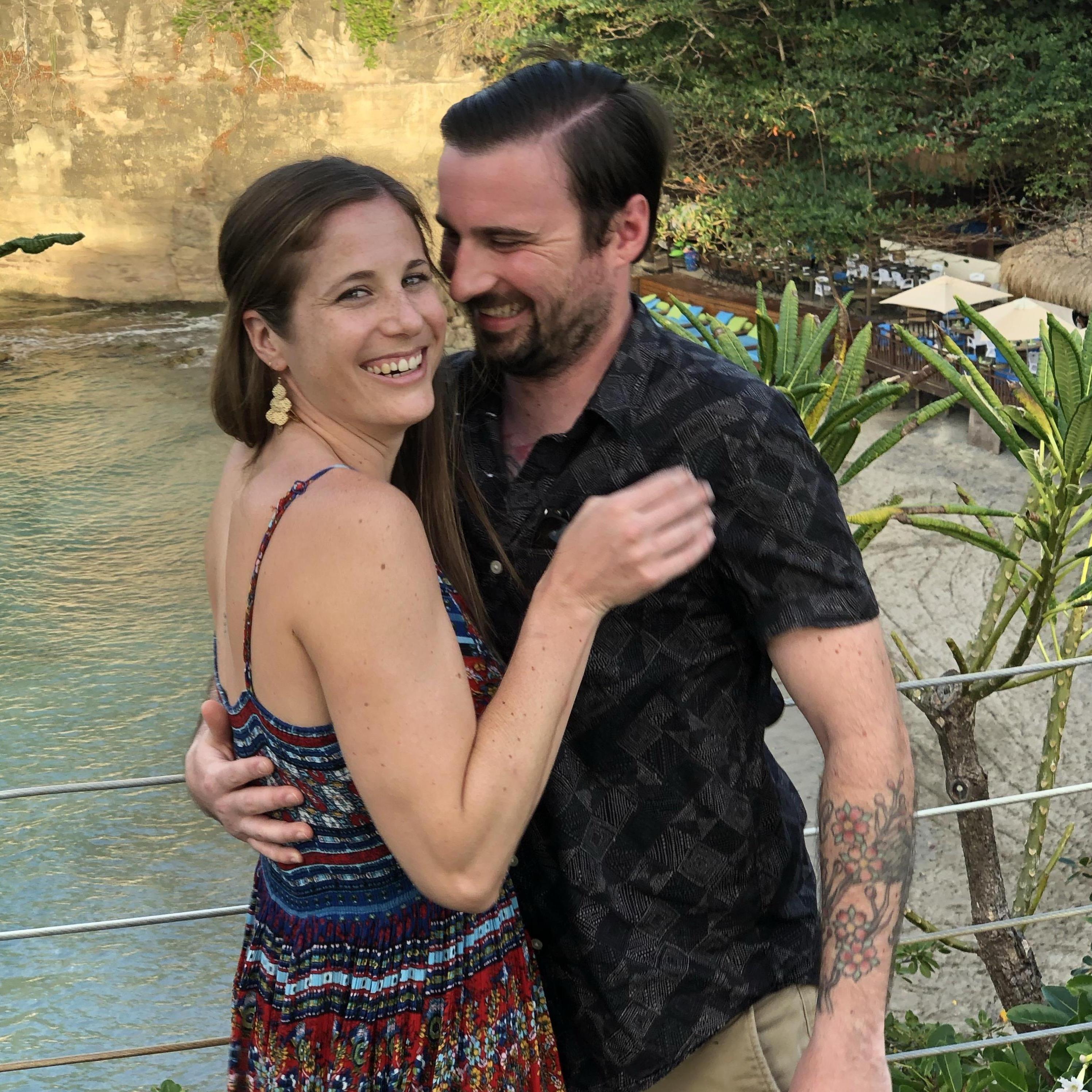 Engagement pics courtesy of C's Dad