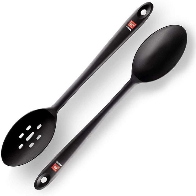 DI ORO Seamless Series 2-Piece Silicone Spoon Set