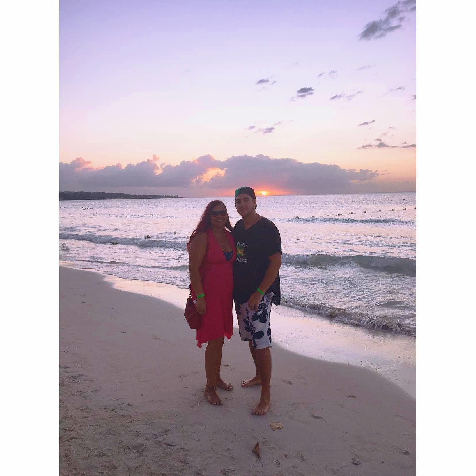 Just after getting engaged January 2020 in Negril, Jamaica!