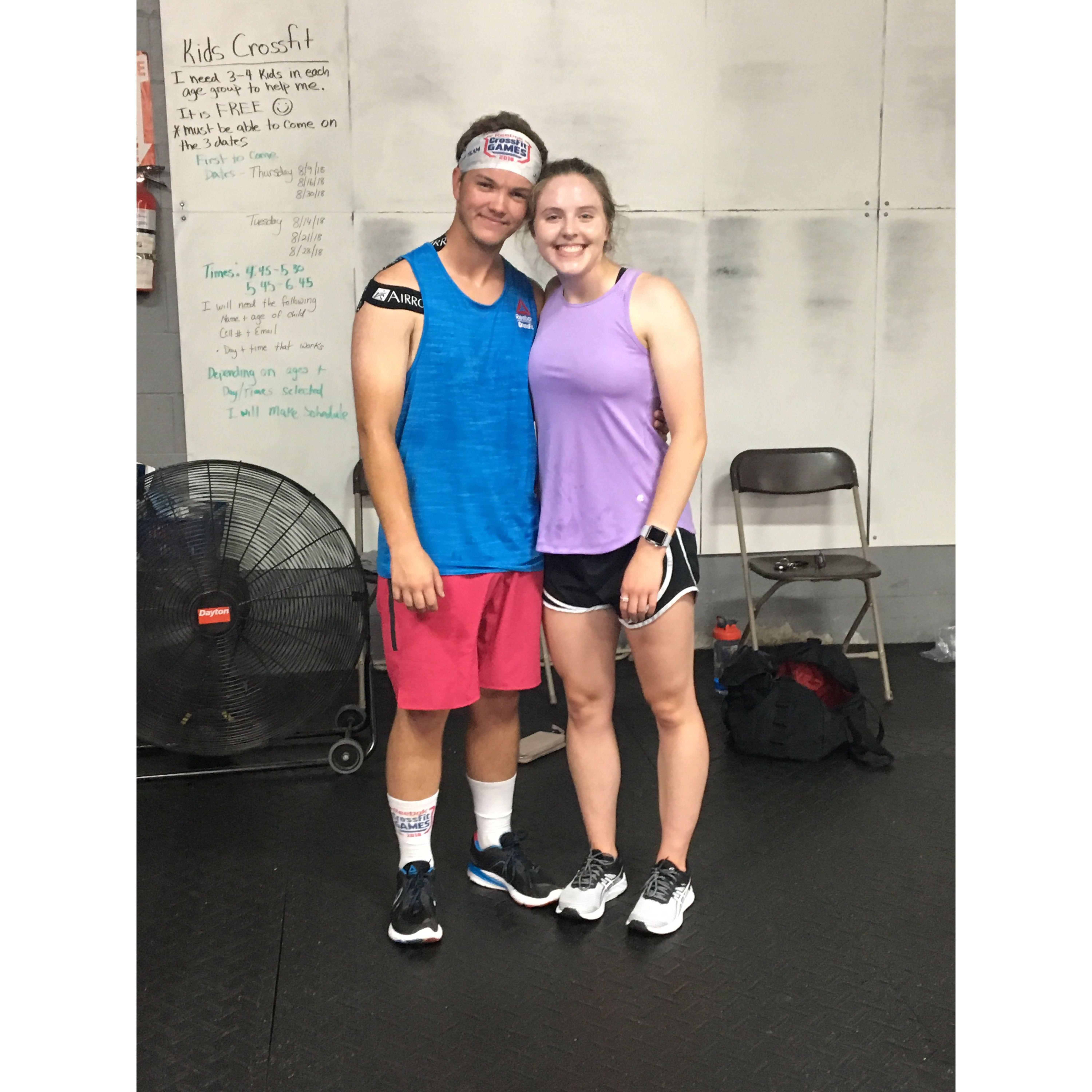 Our first picture together (just the 2 of us)
