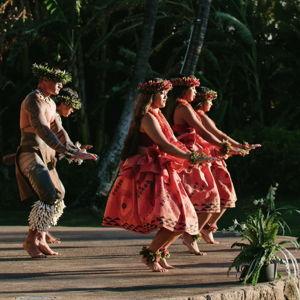 Luau for Two on our Honeymoon