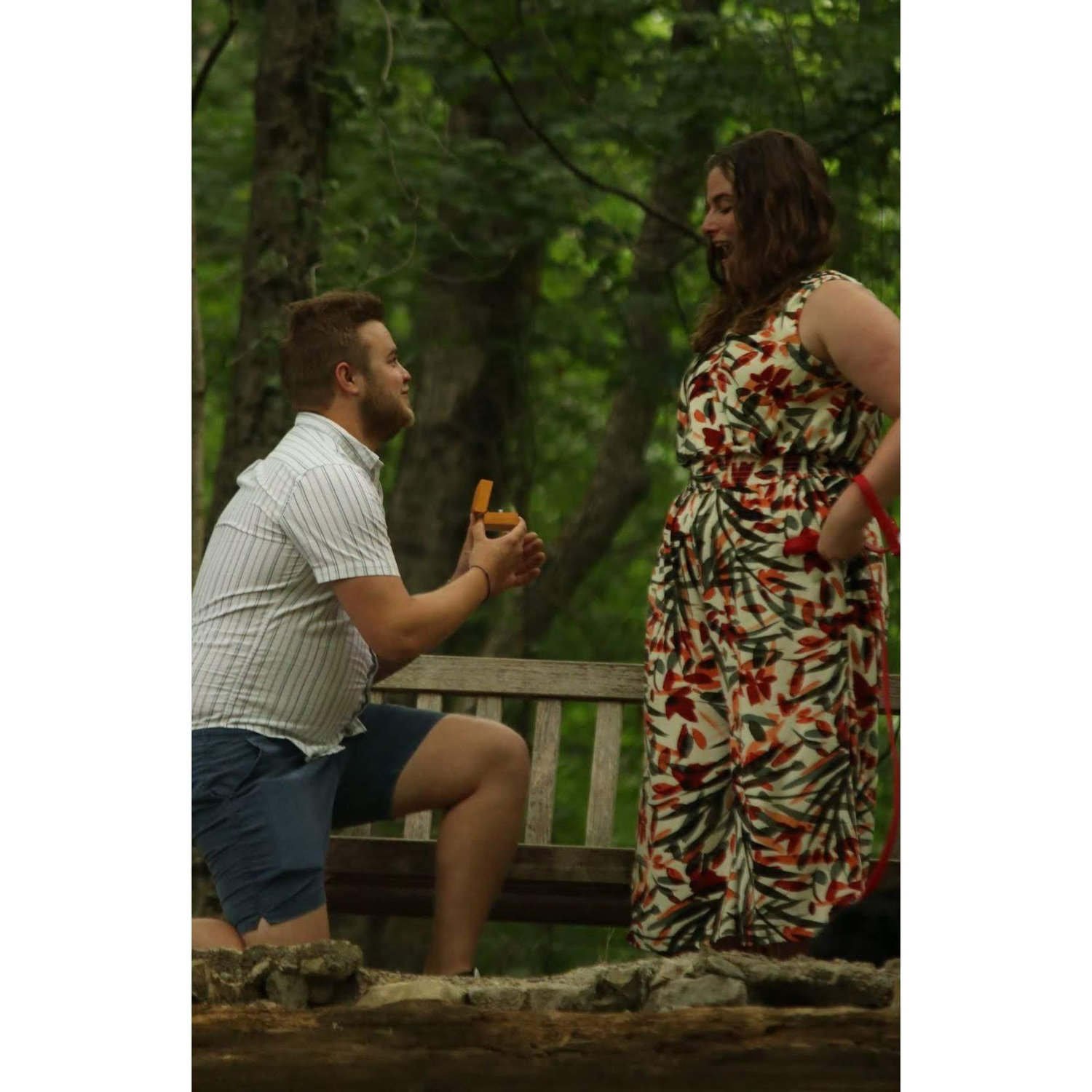 Popping the question!