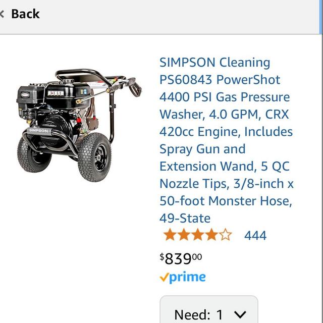 Pressure Washer