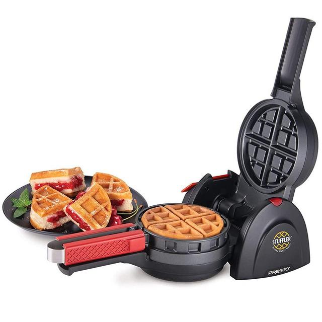 Presto 03512 Stuffler Stuffed Waffle Maker, Belgian, Style