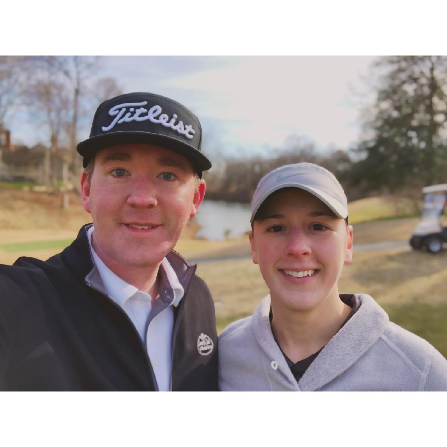 2020
Our last golfing trip to Kingsmill Resort in Williamsburg, VA before we say "I do!"
