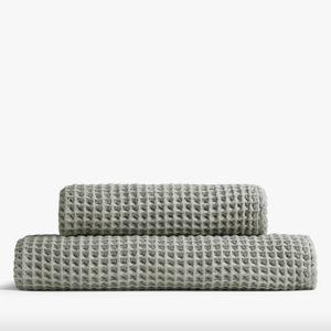 Waffle Bath Towels - Willow