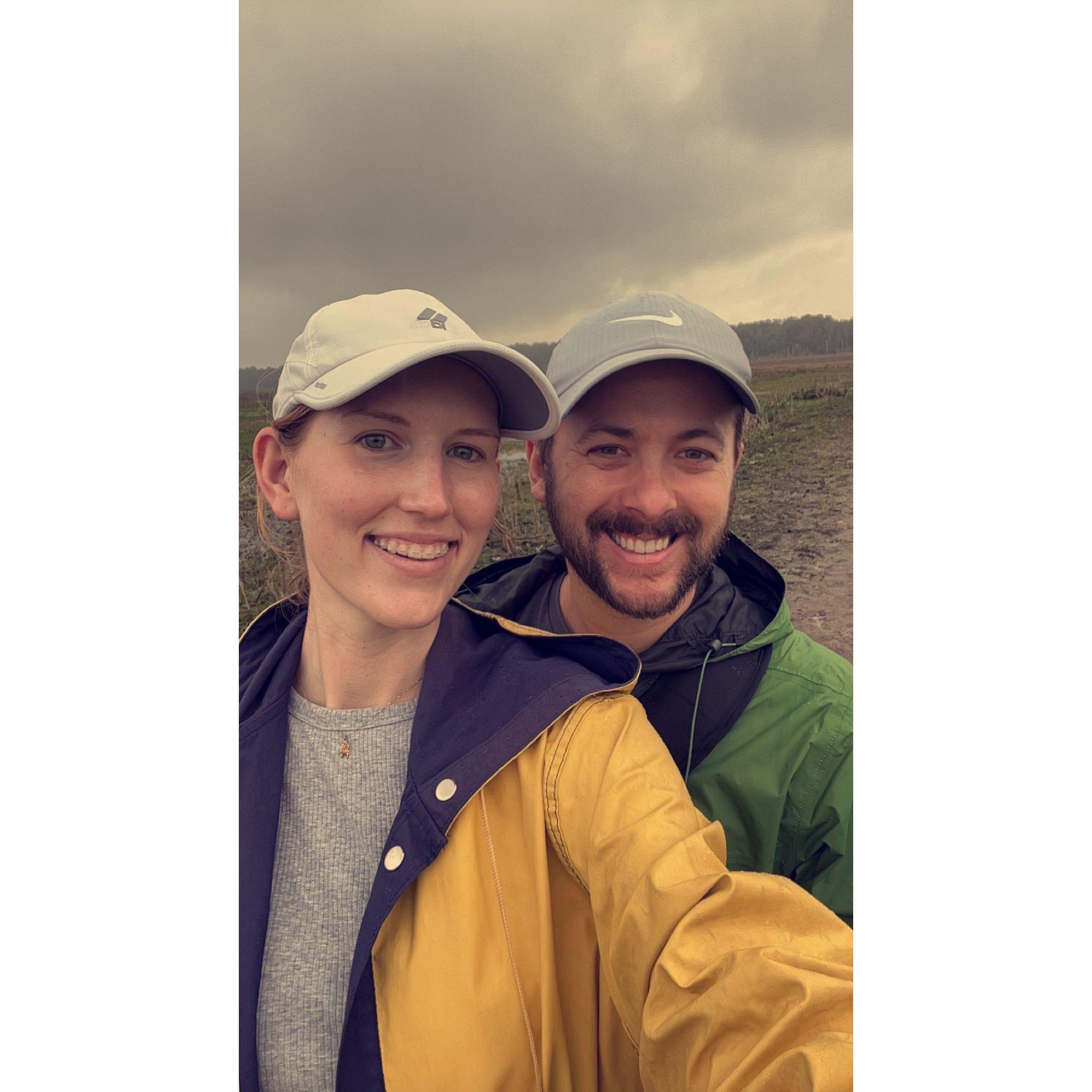 A hike on Bolen Bluff to see the bison in Laurens's hometown Gainesville, FL