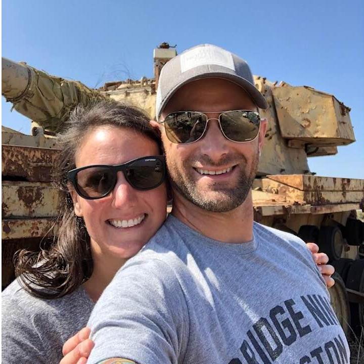 Snapped this selfie at the Golan Heights in Israel, with of course, a tank!