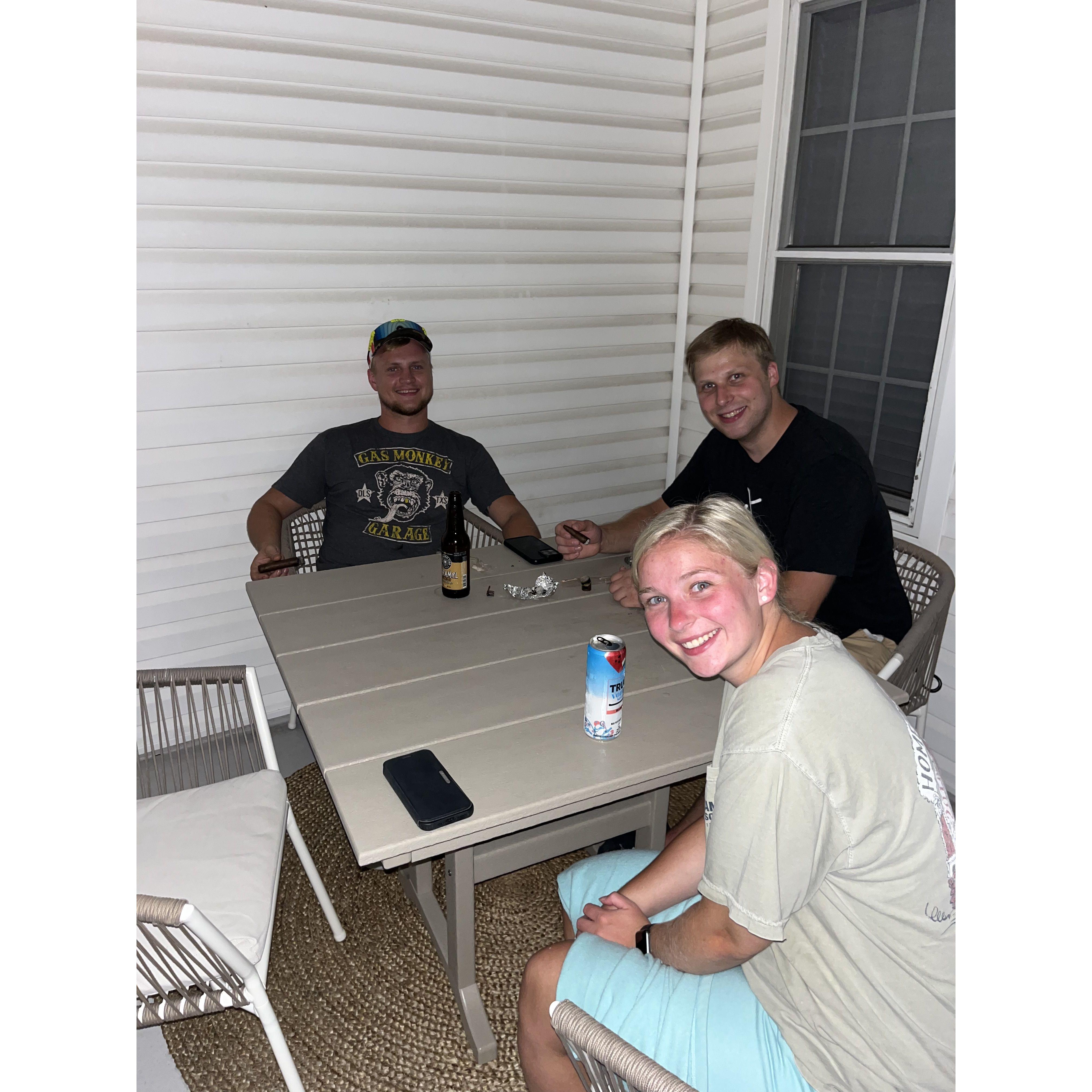 "Kids" Game Night on Vacation