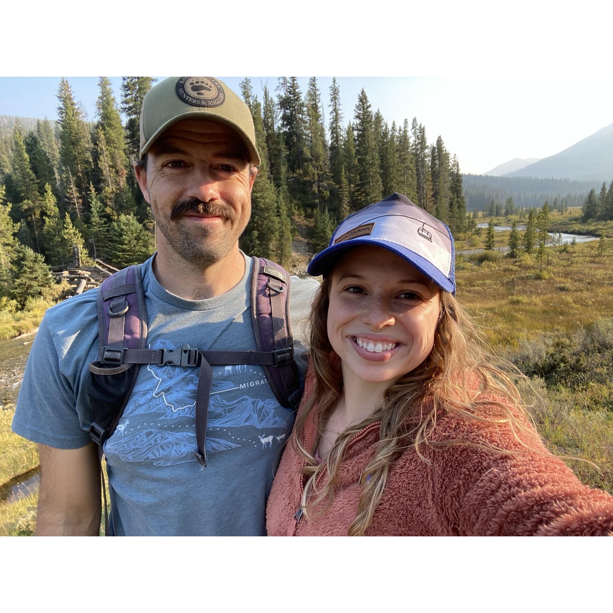 Camping at our favorite spot