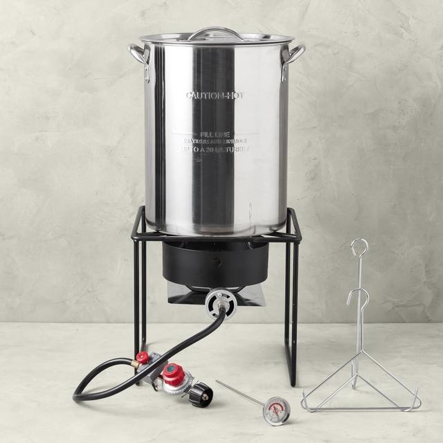King Kooker Outdoor Turkey Fryer with Stainless-Steel Pot