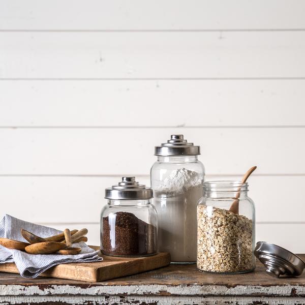 Glass Apothecary Jars