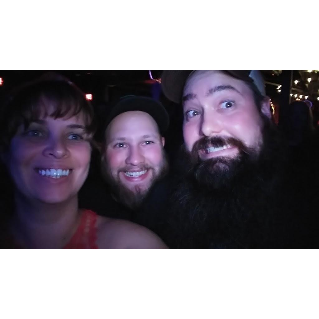 Wheeler Walker concert in July of 2017. Eddie couldn't stop giggling the whole time.