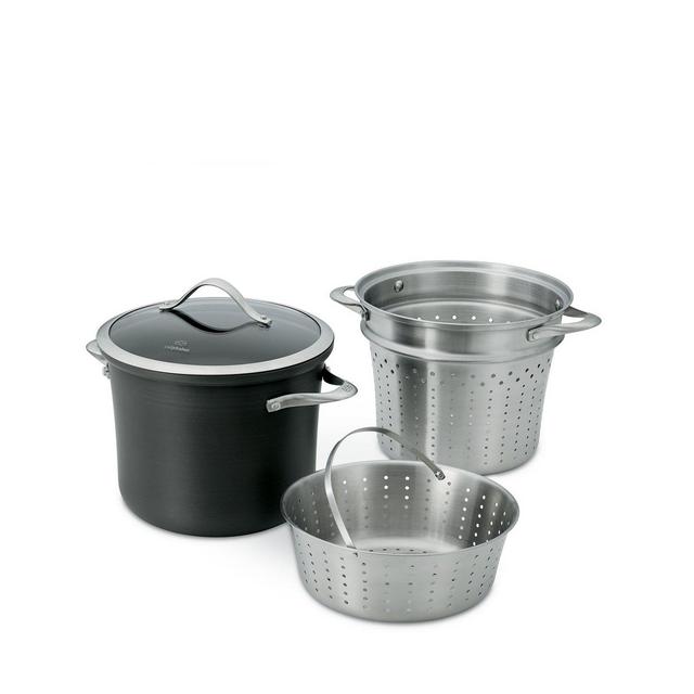 Calphalon Contemporary Nonstick 8-Quart Multi Pot & Lid with Steamer Inserts