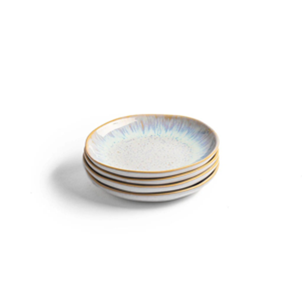 Dessert Plate Stack- OPAL