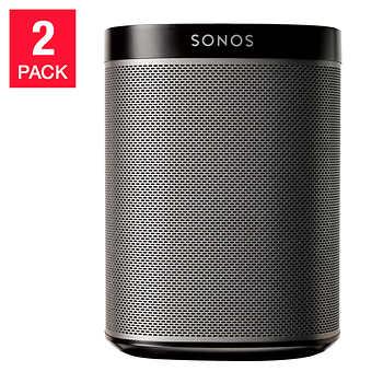 Sonos Play:1 Wi-Fi Speaker 2-pack - Black