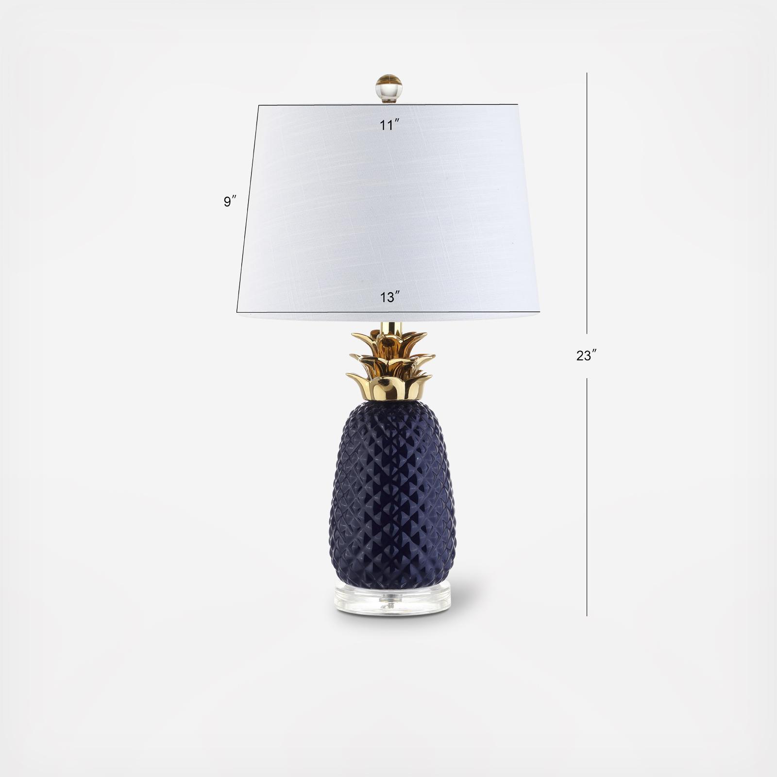 pineapple table lamp