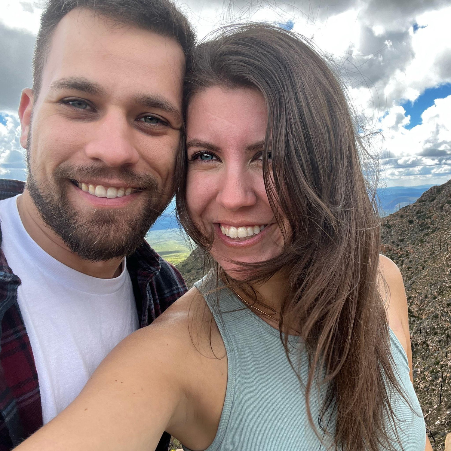 Our first trip and first photo ever! We went to Pinetop for a long weekend.