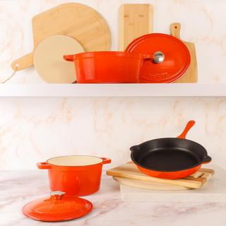 Neo 5-Piece Dutch Oven & Fry Pan Set