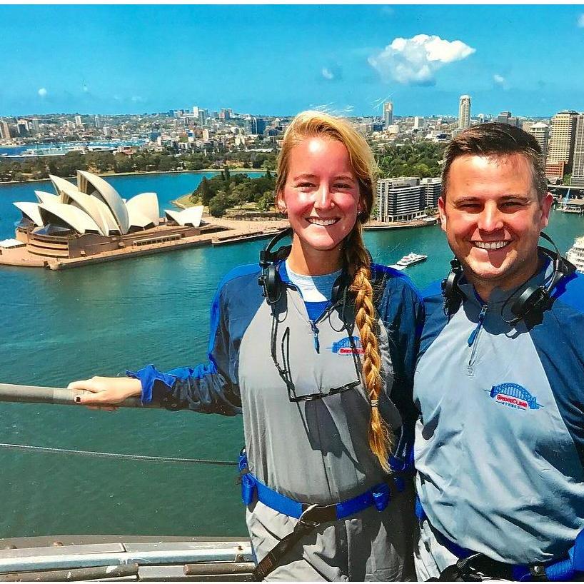 Top of the Sydney Harbor Bridge