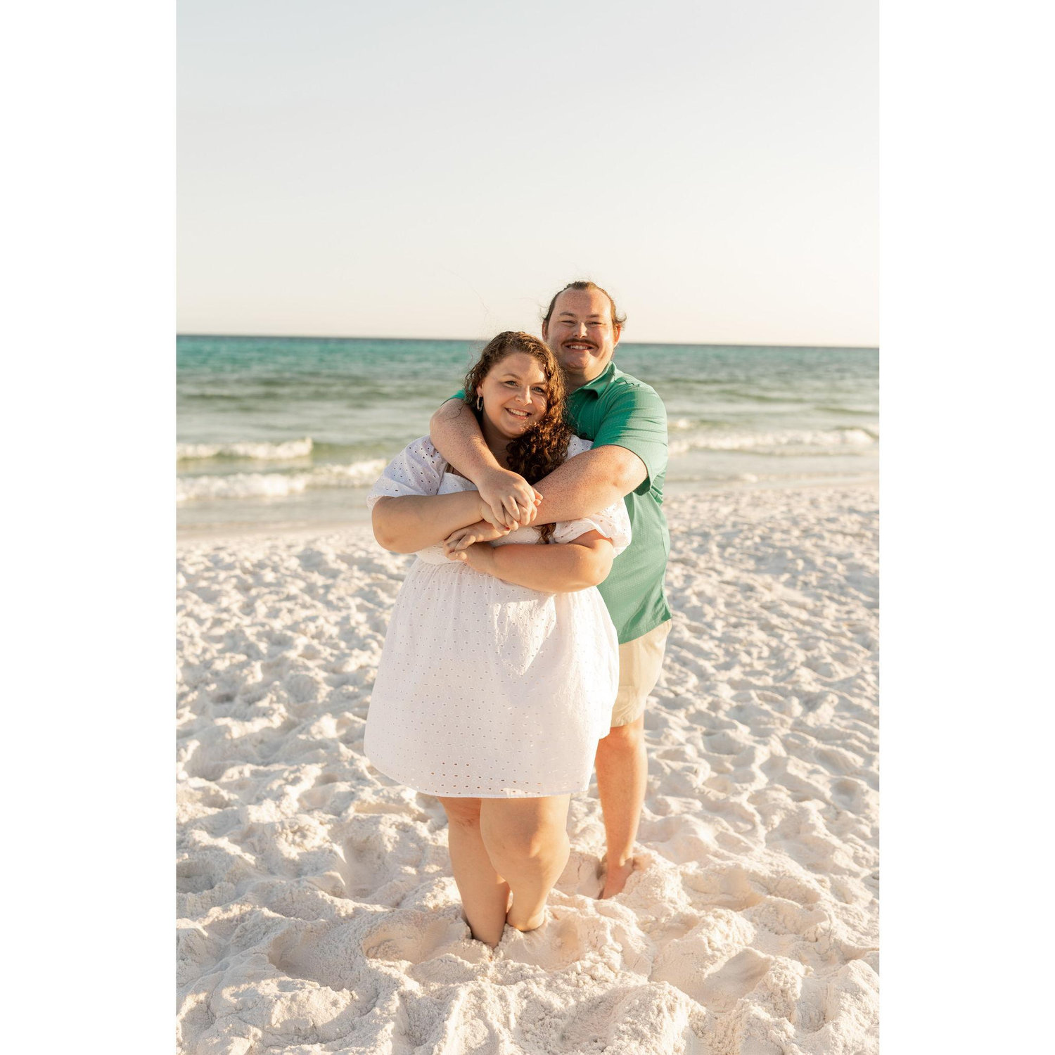 Beach trip with Bradley and Sophie in June 2023