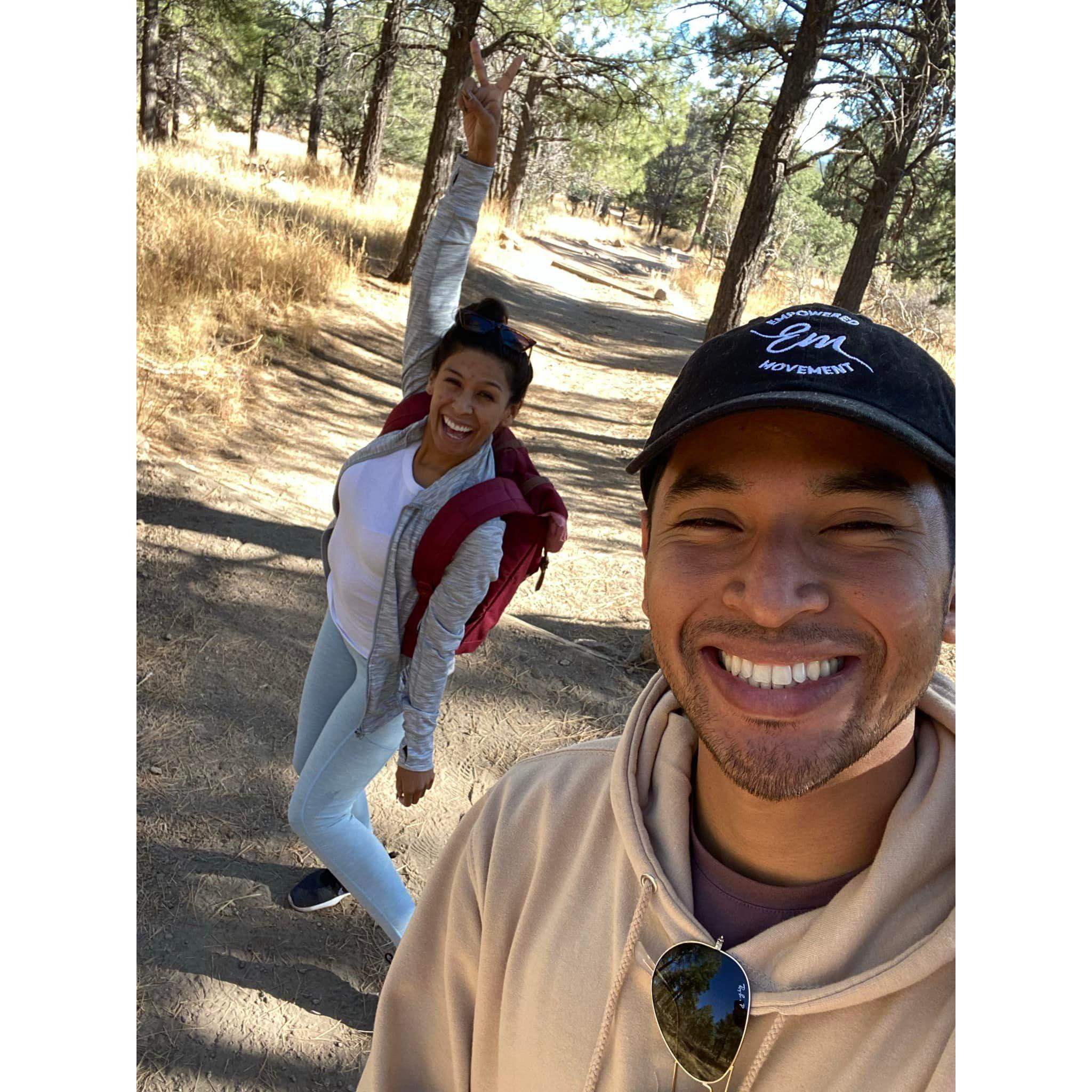 Our last anniversary as Boyfriend & Girlfriend Flagstaff, Arizona November 2021