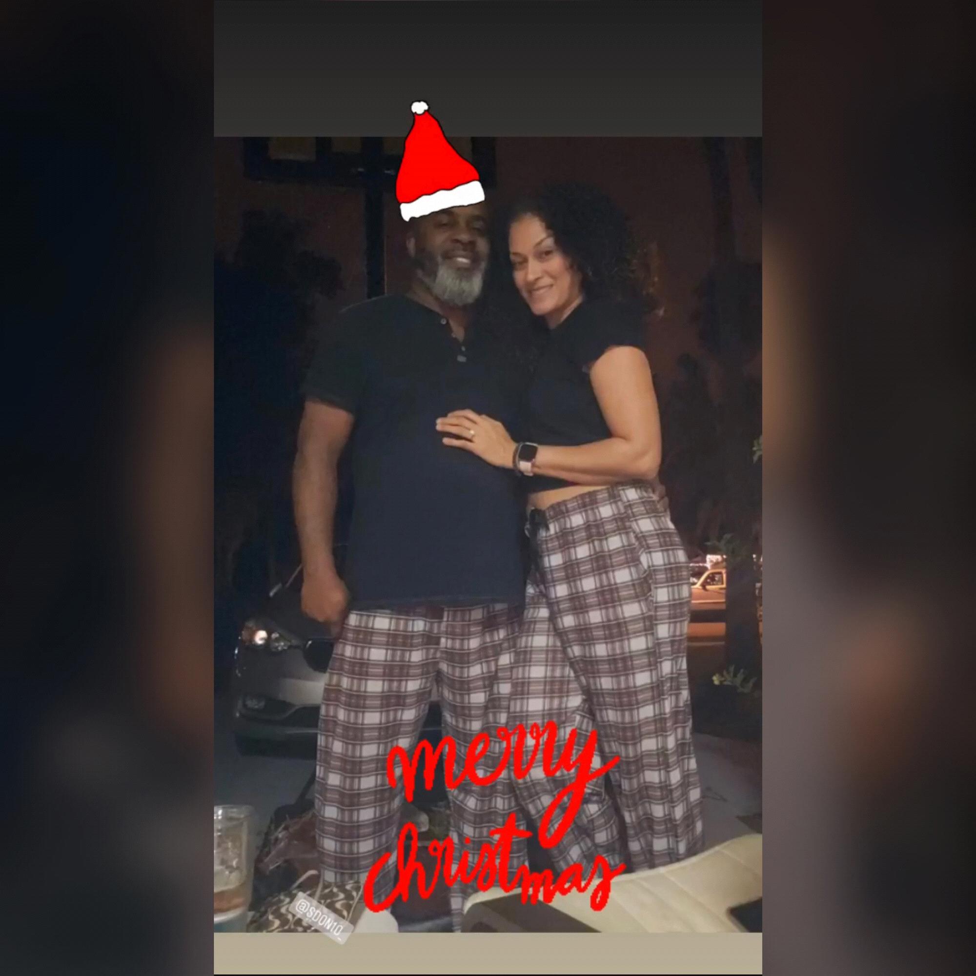 Christmas 2019! He made me get matching pjs! :)