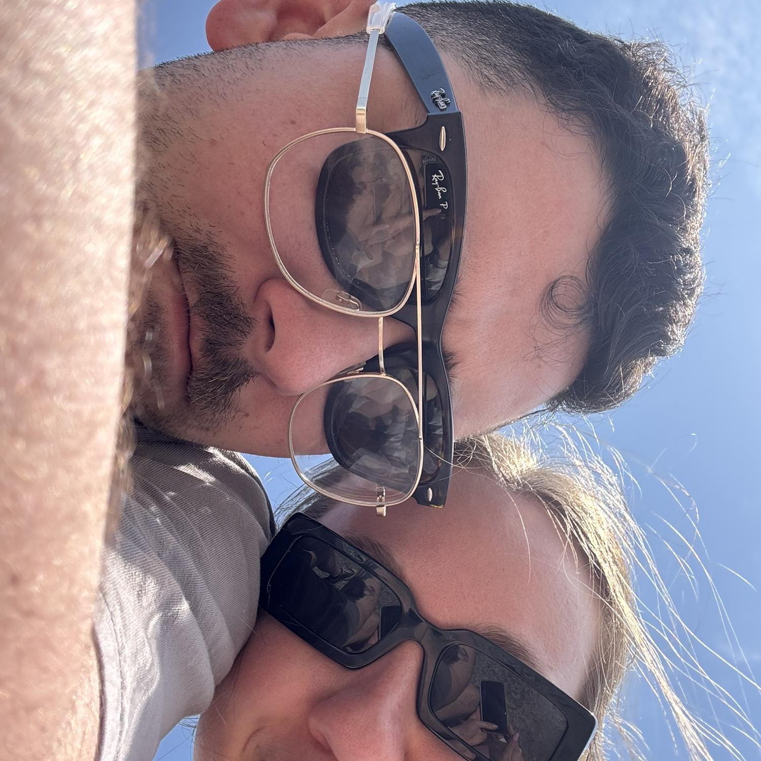 Will came and explored Maria’s hometown of “Morgantown”. They went up to Coopers Rock and hiked around. It was quite sunny that day so Will doubled up on Maria’s second pair of sunglasses.