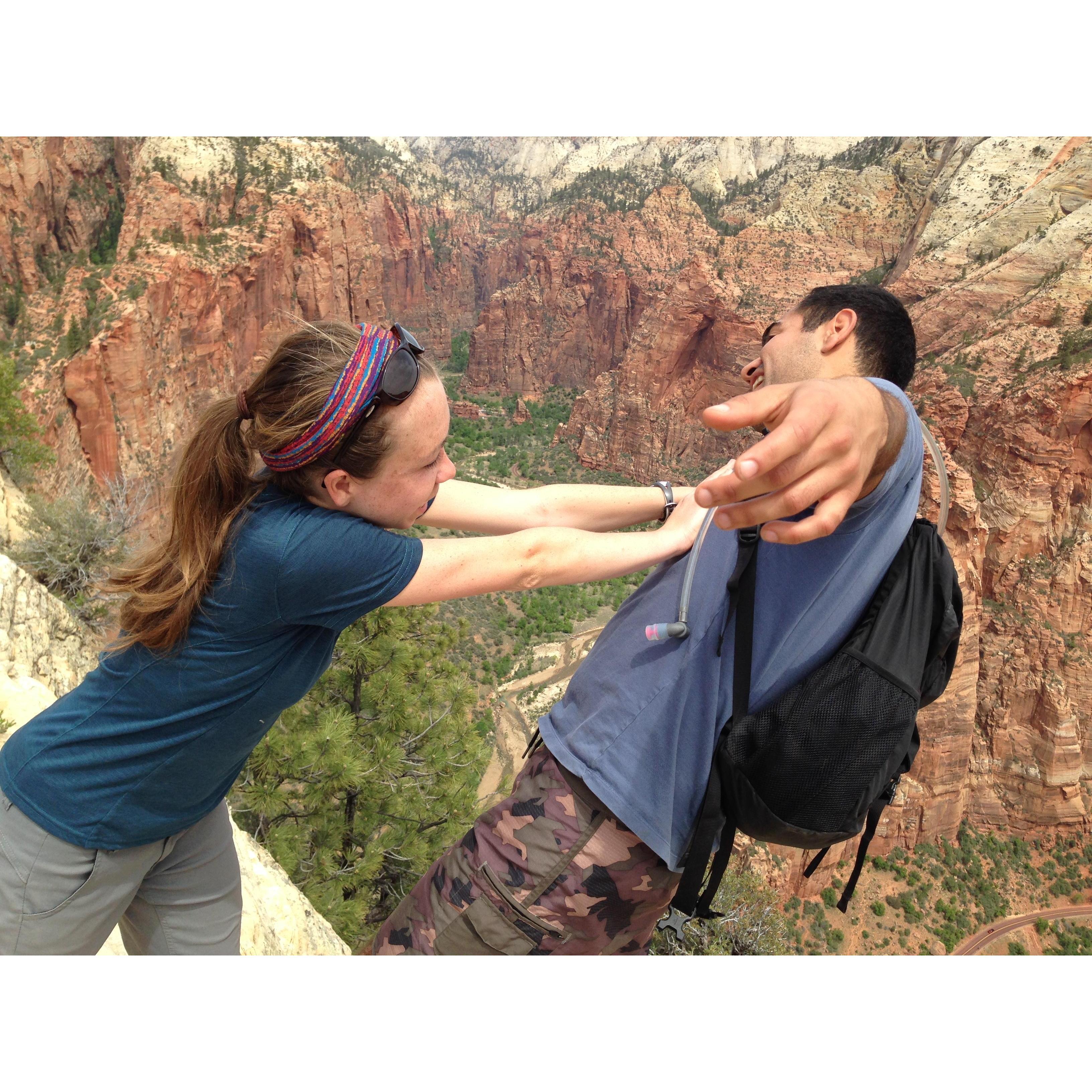 He survived!
Zion 2015