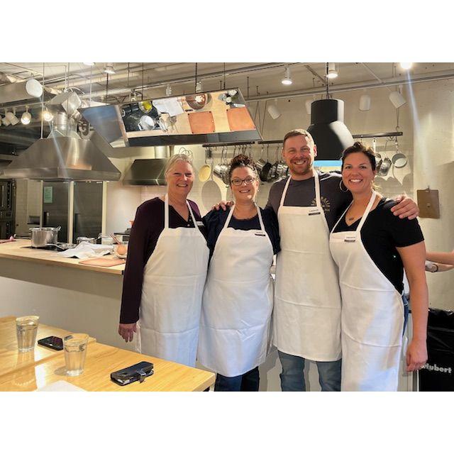 Our first cooking class together!