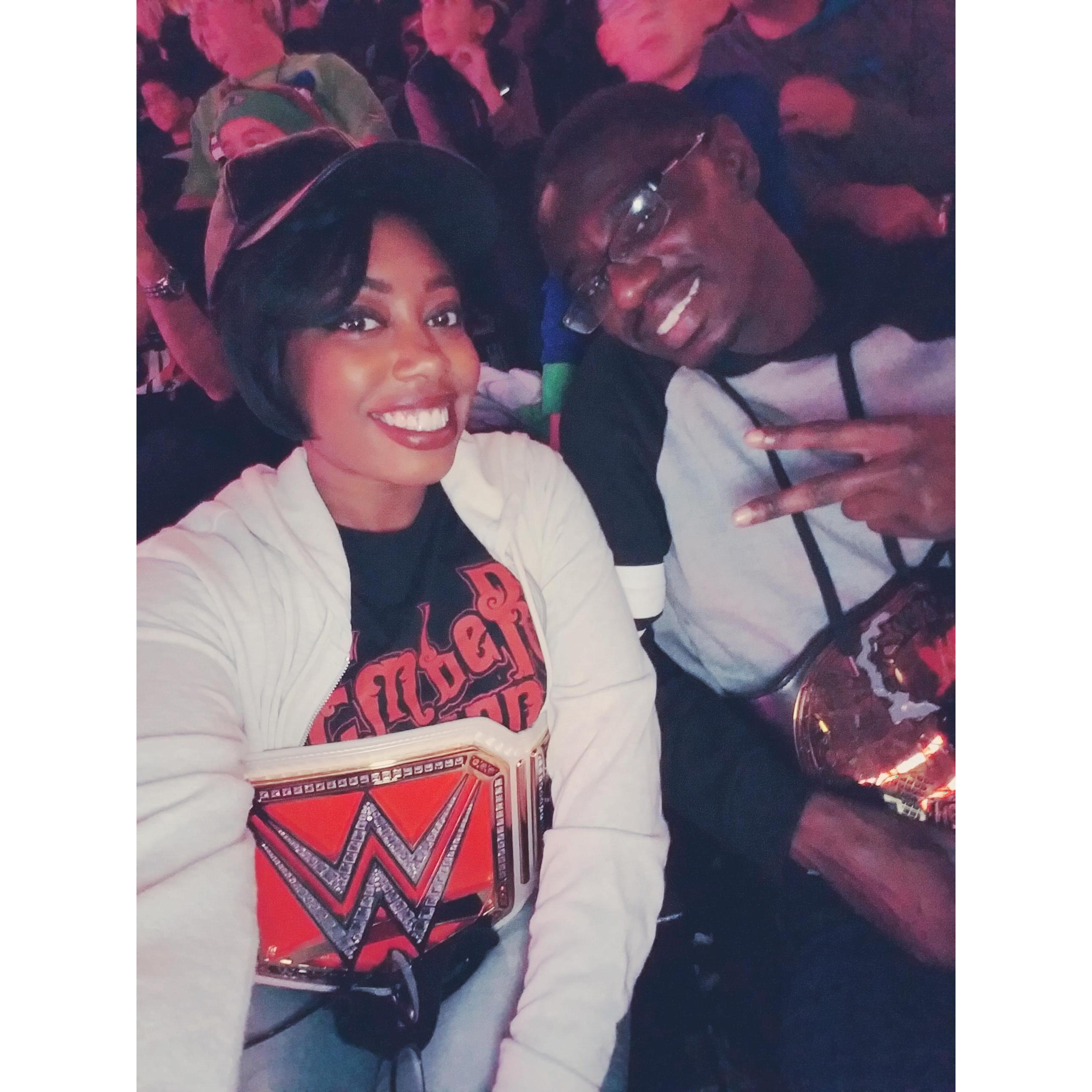 One of our First WWE Events Together :)