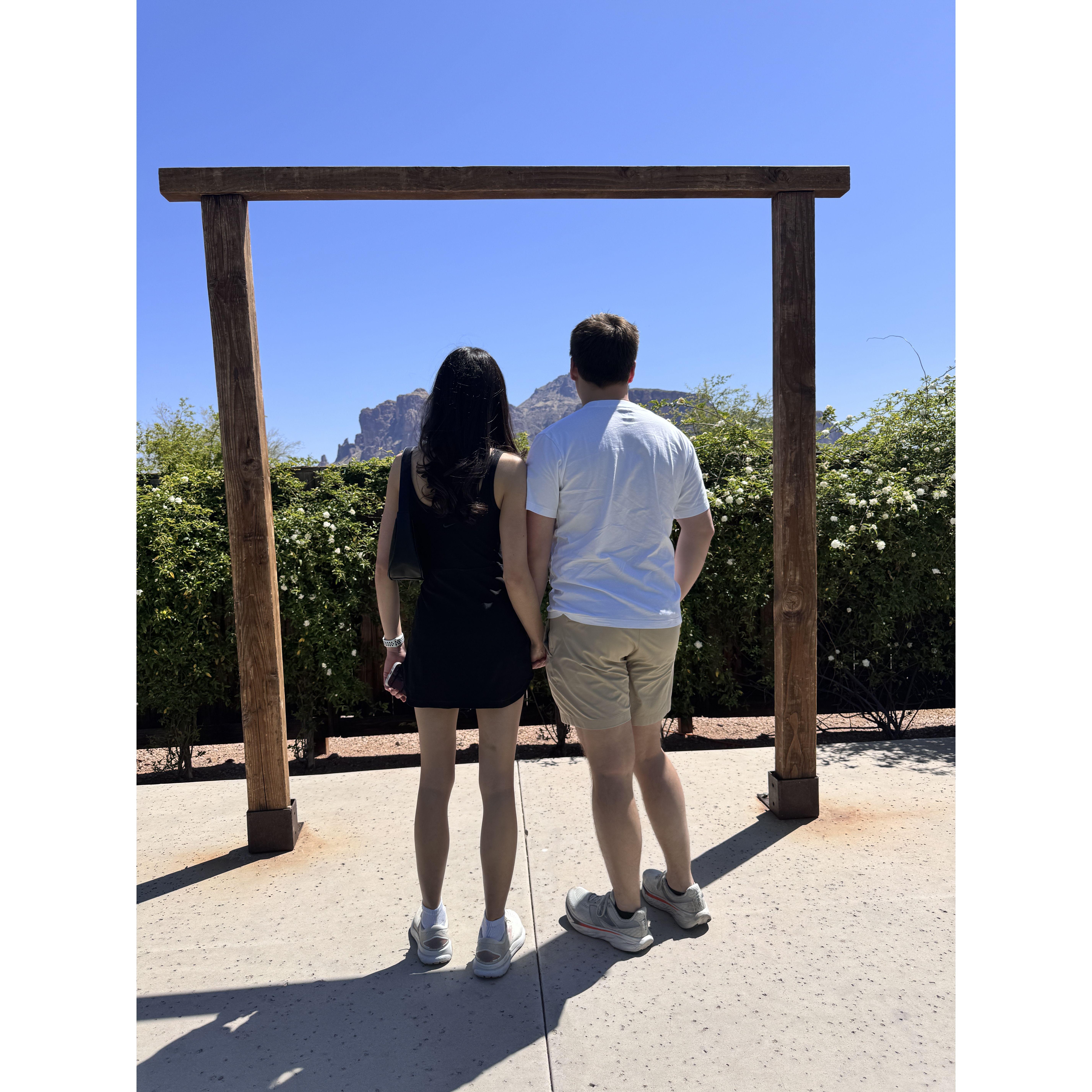 Apr 2025 - Drew and Jessie made a trip out to AZ for wedding prep!
