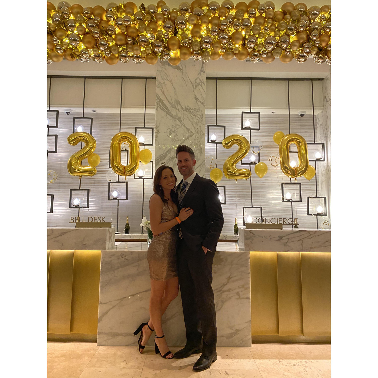 The beginning of the worst year for everyone, but at least it was a fun NYE.