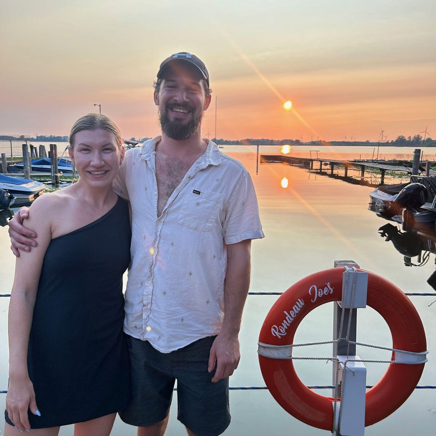 First time for Nick visiting Rondeau!