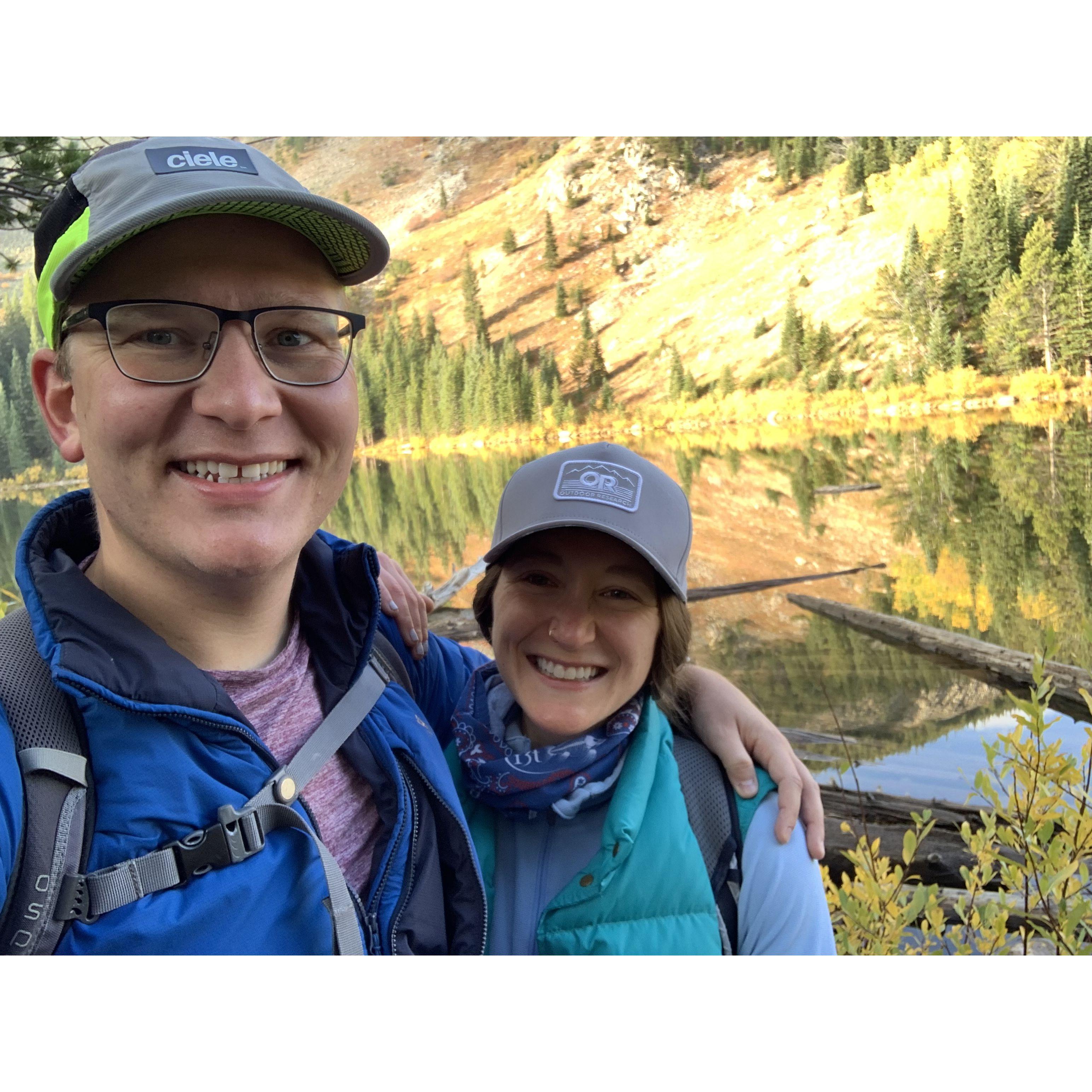 Our very first hike together