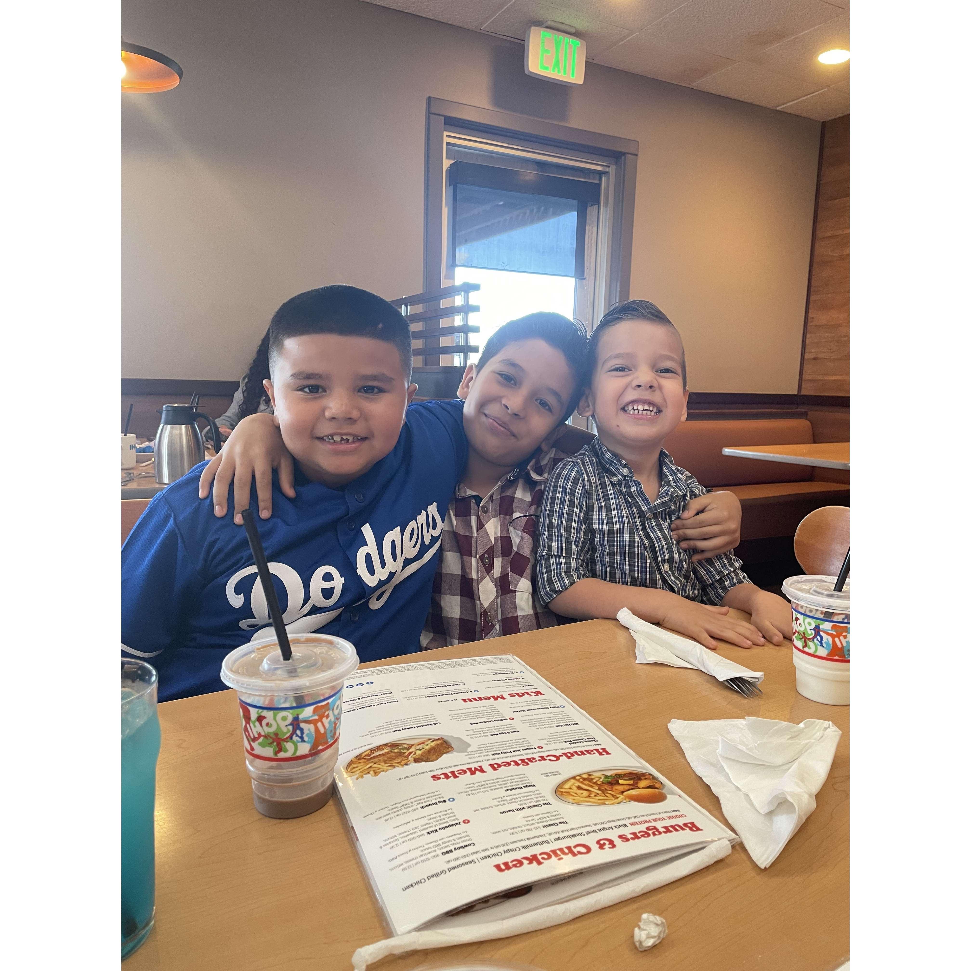 Our Boys Ayden, Antonyo & Andres <3