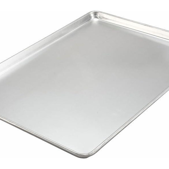 Winco Commercial-Grade Aluminum Sheet Pan, 18 Gauge, 2/3 Size / 16" x 22"