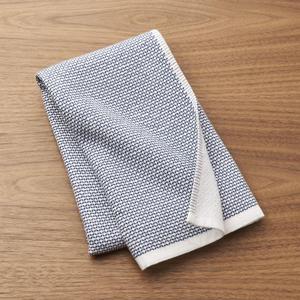Blue Textured Terry Dish Towel