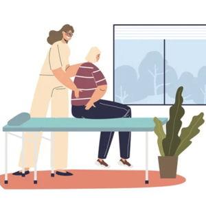 Chiropractic Table/Doctor Bag