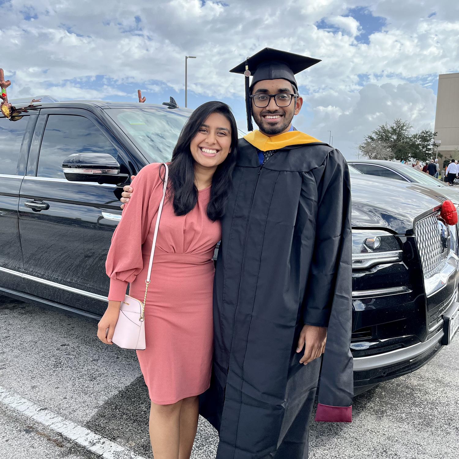 Sharing the proud moment as Anjo receives his Master's degree from A&M, marking a milestone in our journey together. Excited for the adventures that lie ahead!
