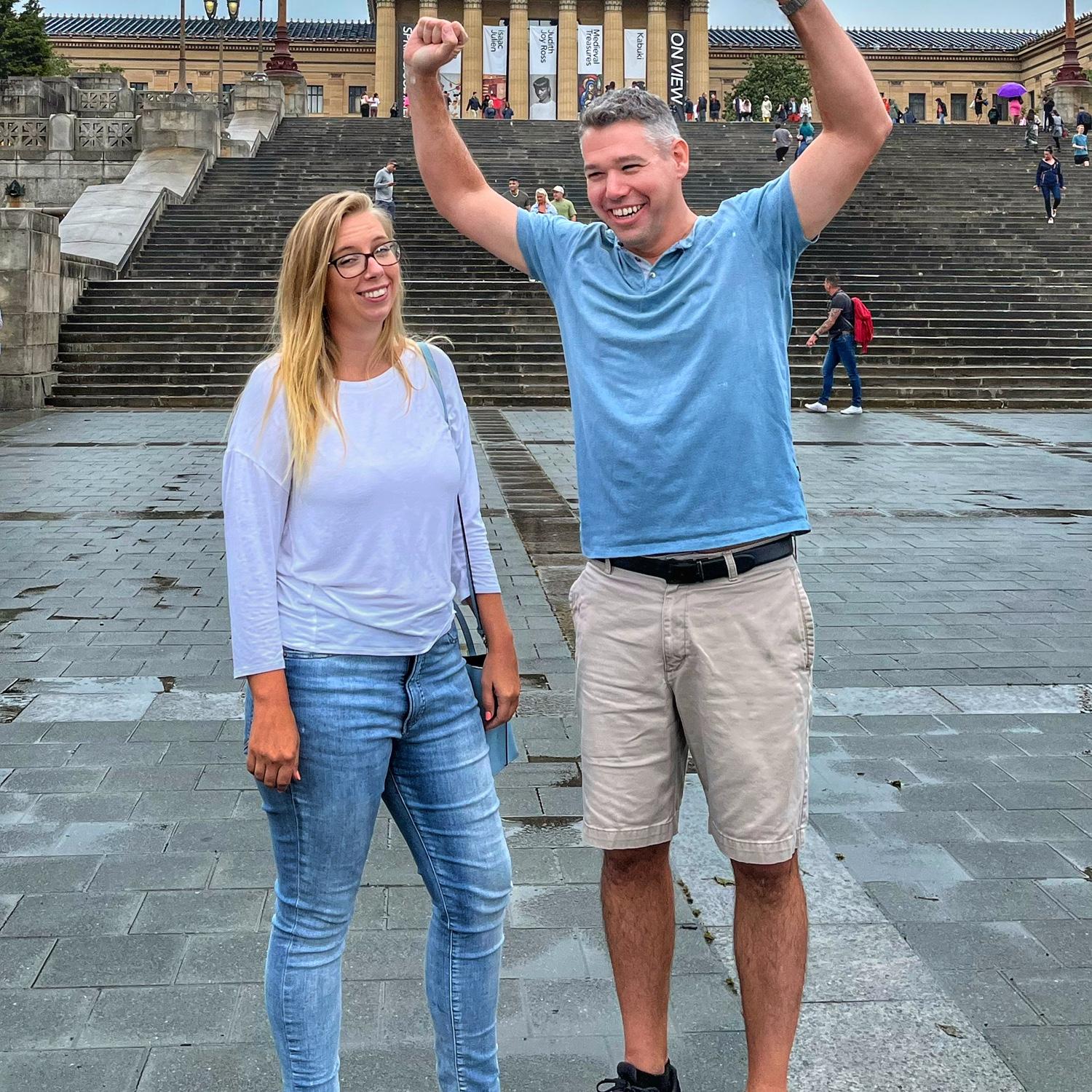 Conquered the Rocky Steps in Philly