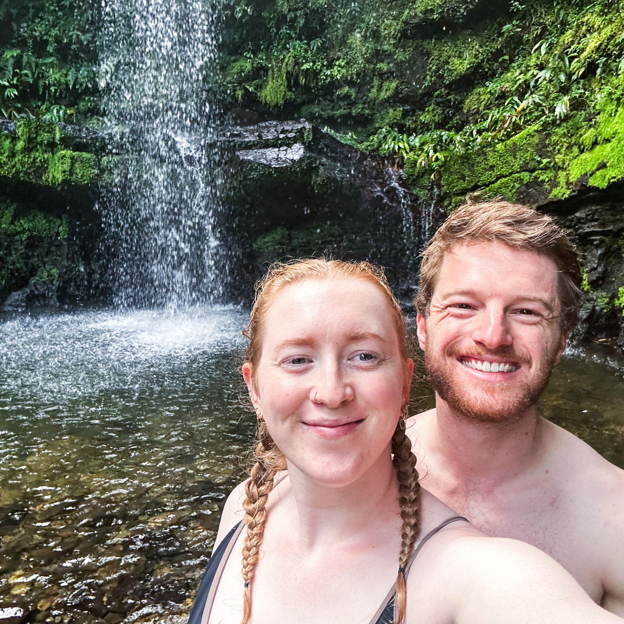 One of the many waterfalls we saw in Puerto Rico (Feb 2025). This one was special because we had the whole thing to ourselves for over an hour! Of course we got in and swam too.