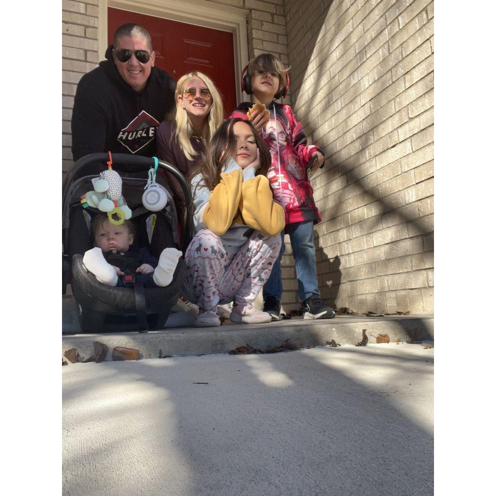 Our first home all together. Finally!