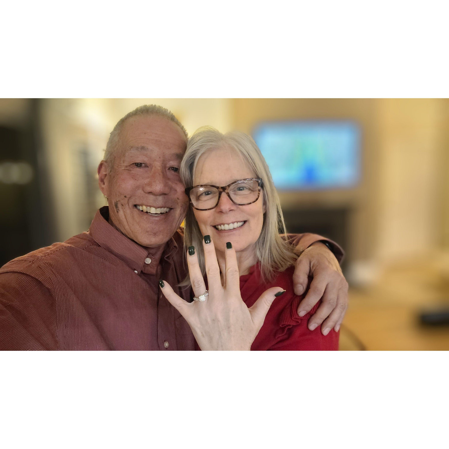 After 14 years, I asked....she said "Yes".