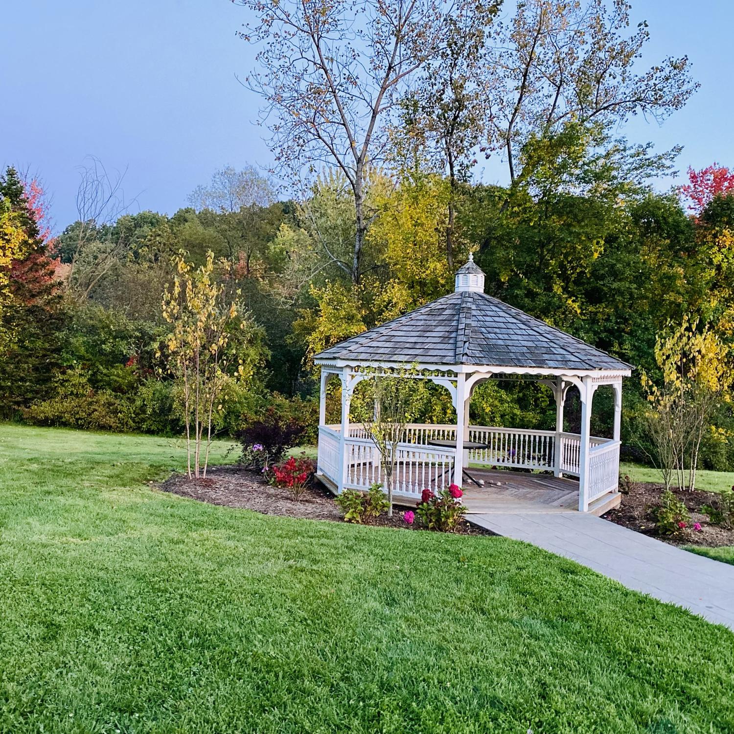The gazebo Jed proposed in!