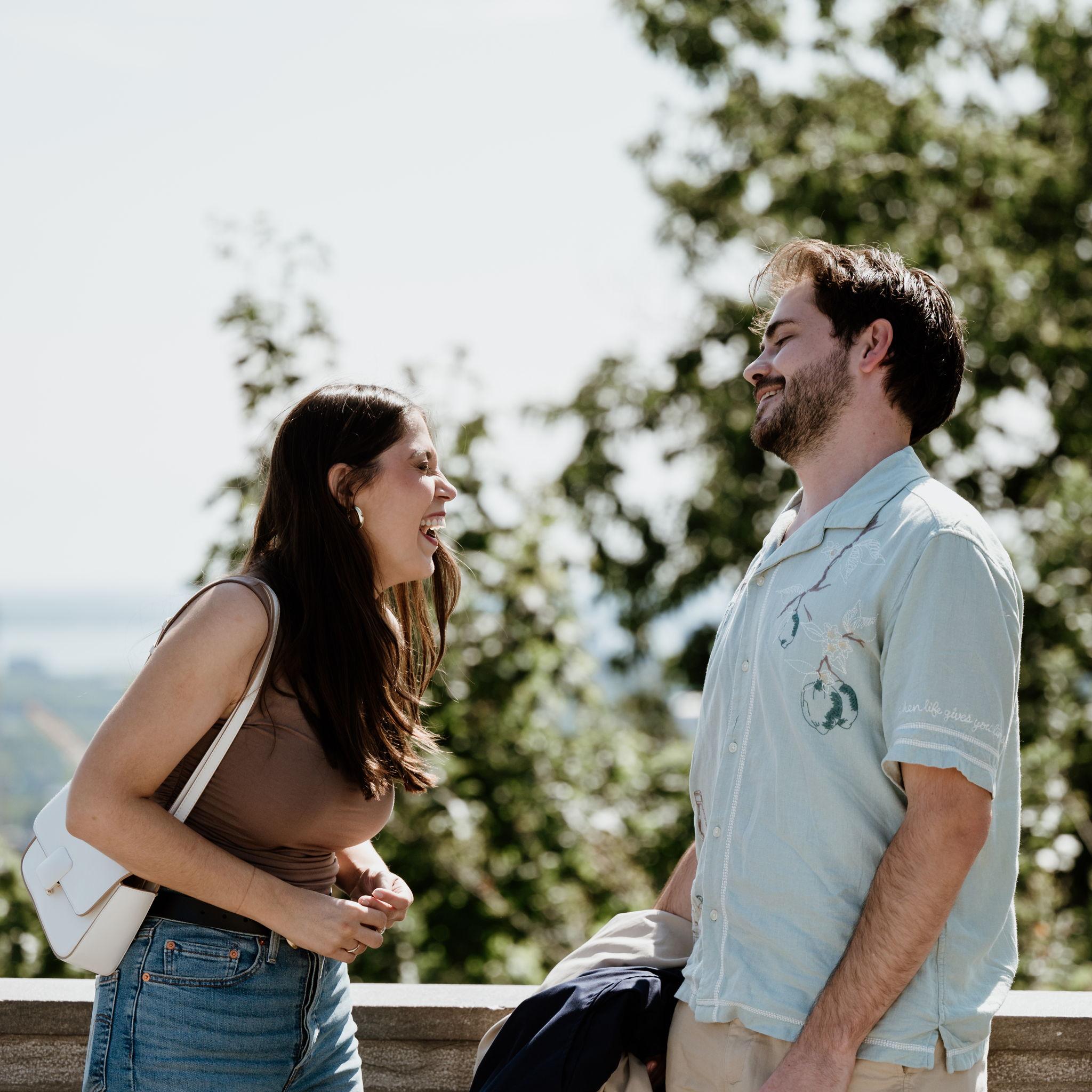 Engagement shoot post-proposal in Montreal (photos by John Koo)
