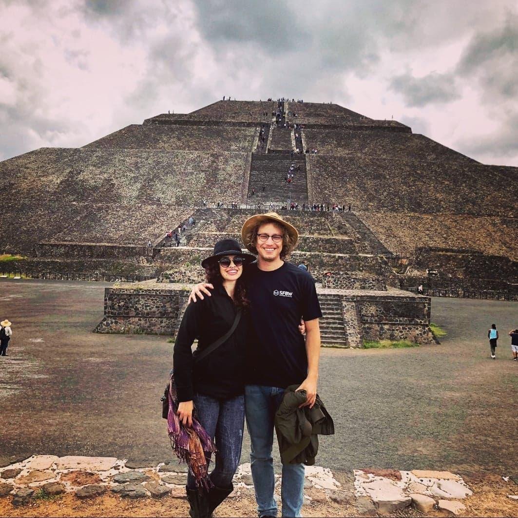 Michael's first time in Teotihuacan, Mexico (2018)