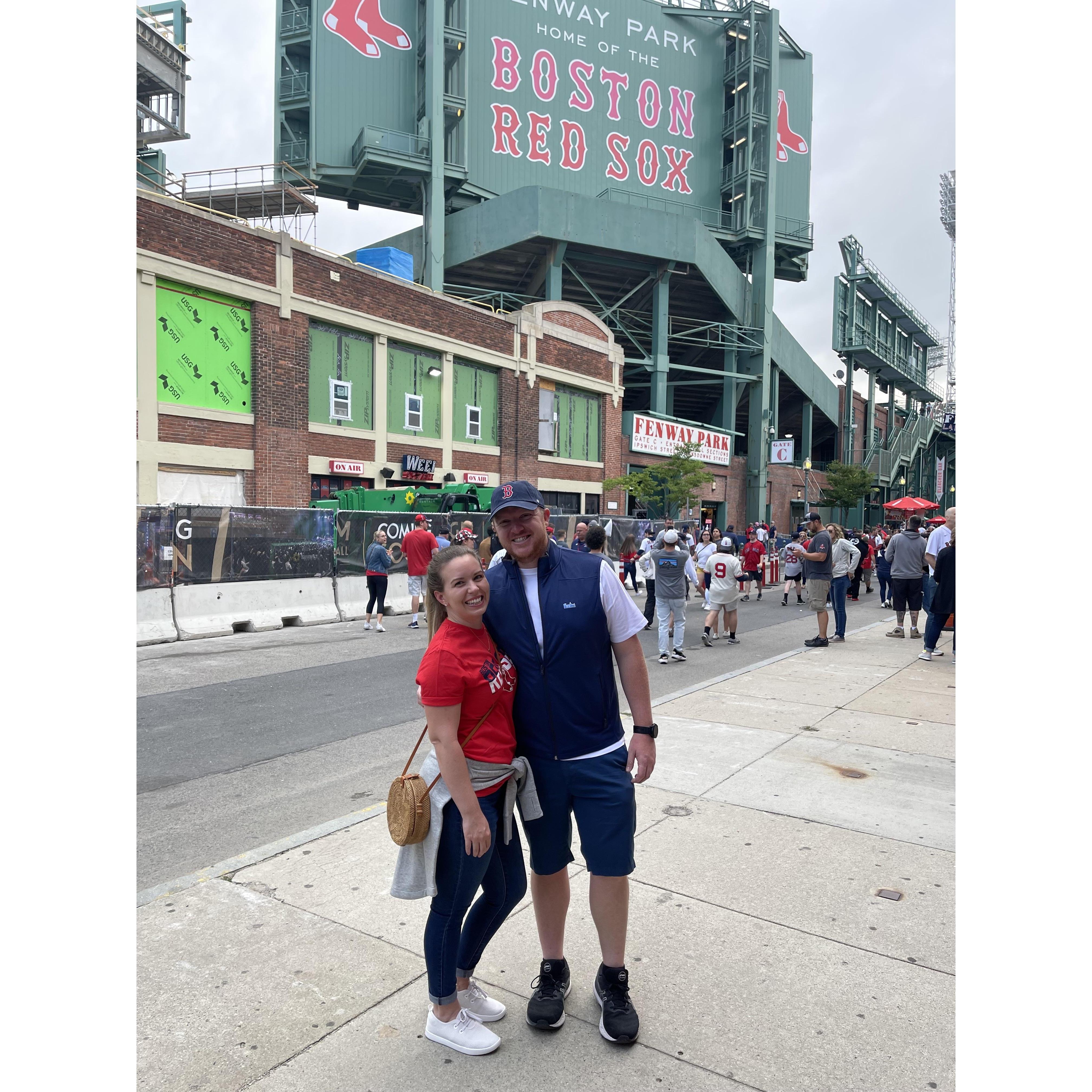 Red Sox vs. Yankees at Fenway Park